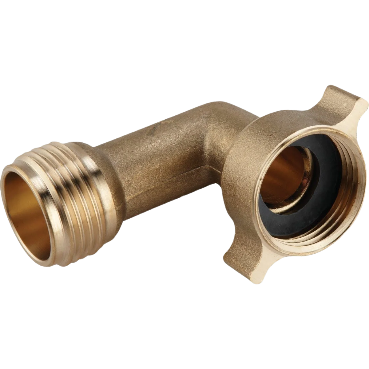 Proven Camco RV Brass 90 Deg. Water Hose Elbow Elite