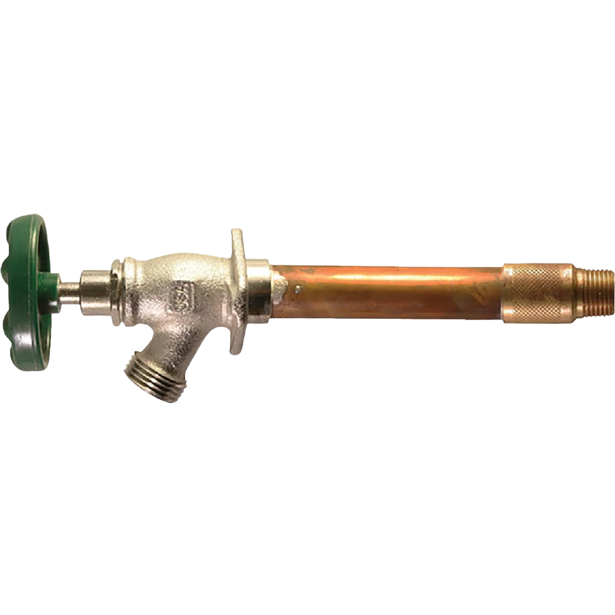 Traditional Arrowhead Brass 8 Copper SWT x MIP Standard Frost Wall Hydrant High-End