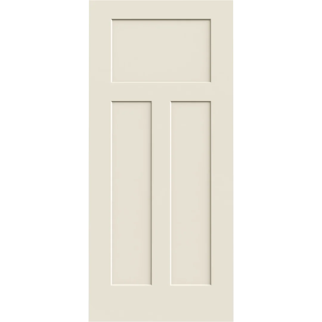 Original Jeld-Wen 30 in. x 80 in. Craftsman III Primed Interior Slab Hollow Core Door Lightweight