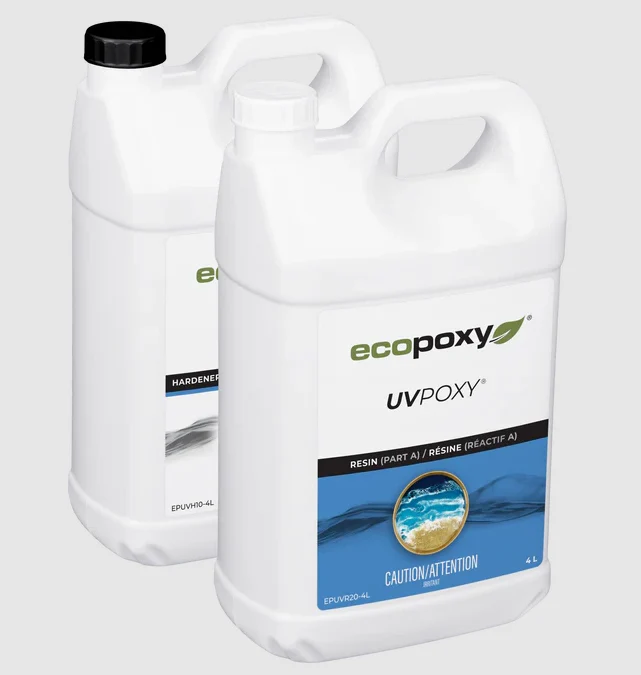 Top-Quality EcoPoxy UVPoxy Kit 8L Reusable