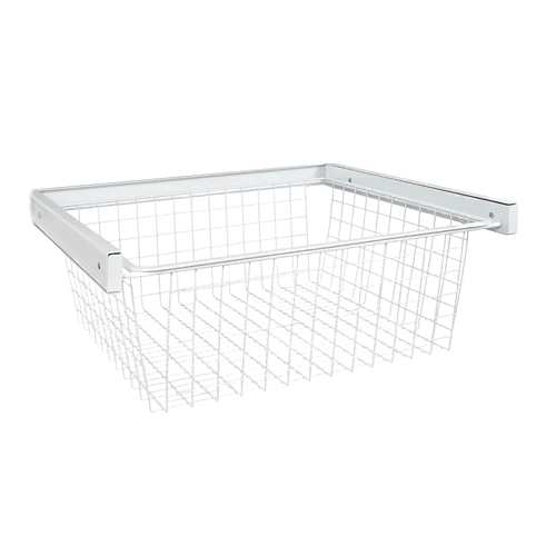 Effective domRail White Reveal Wire Basket Relaxed