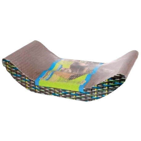 Eco-Friendly Ware Corrugated Scratch-N-Lounge 17.5 in. Outstanding
