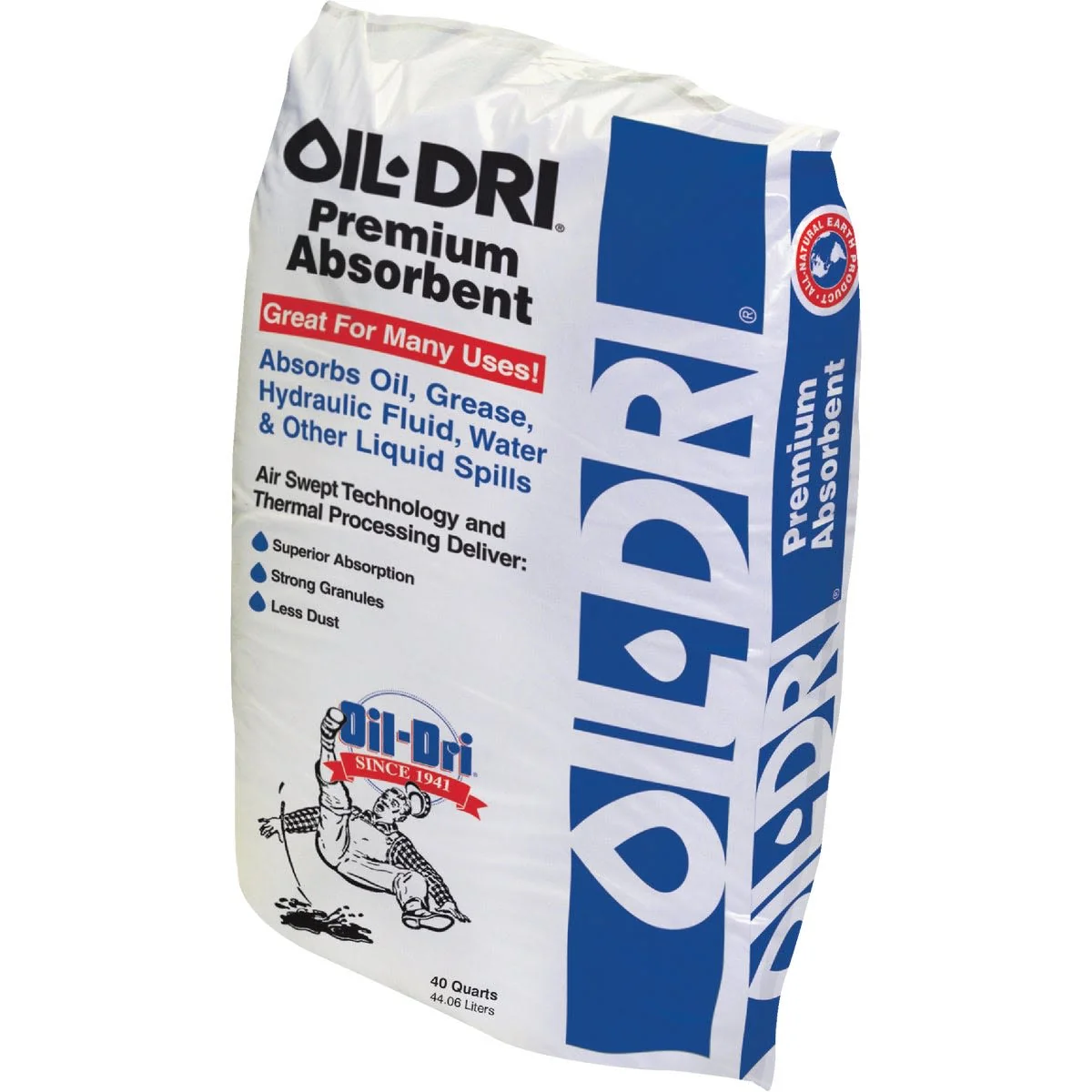 Selected Oil Dri 43 Lb. Oil Absorbent Long-Lasting