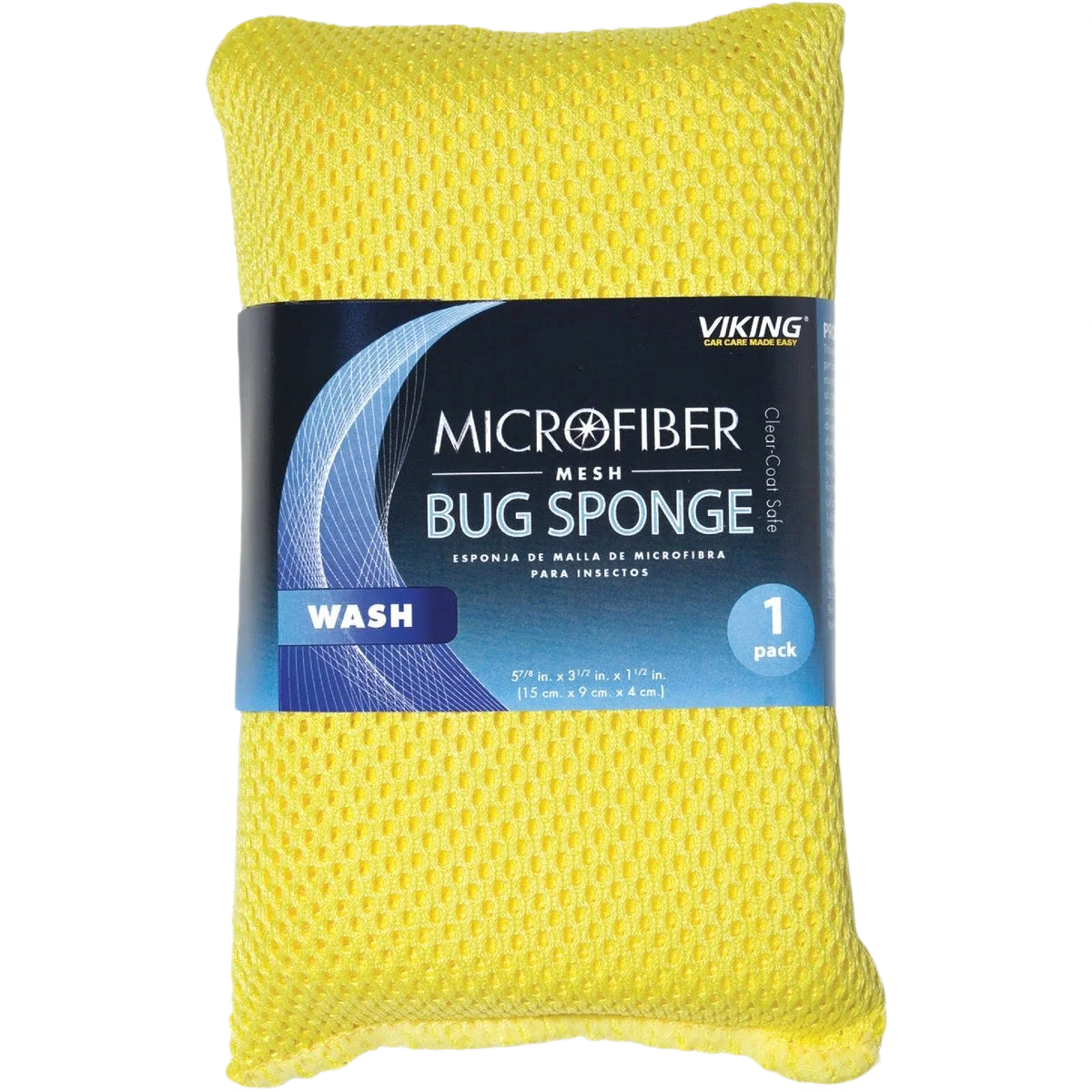 Solid Viking Microfiber Mesh Car Wash Sponge Safe