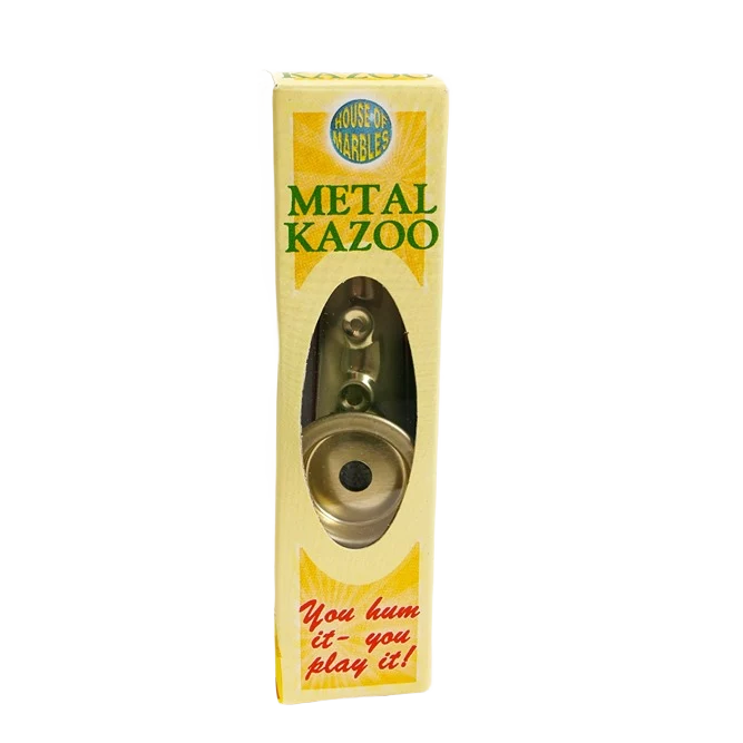 Functional House of Marbles Metal Kazoo Genuine