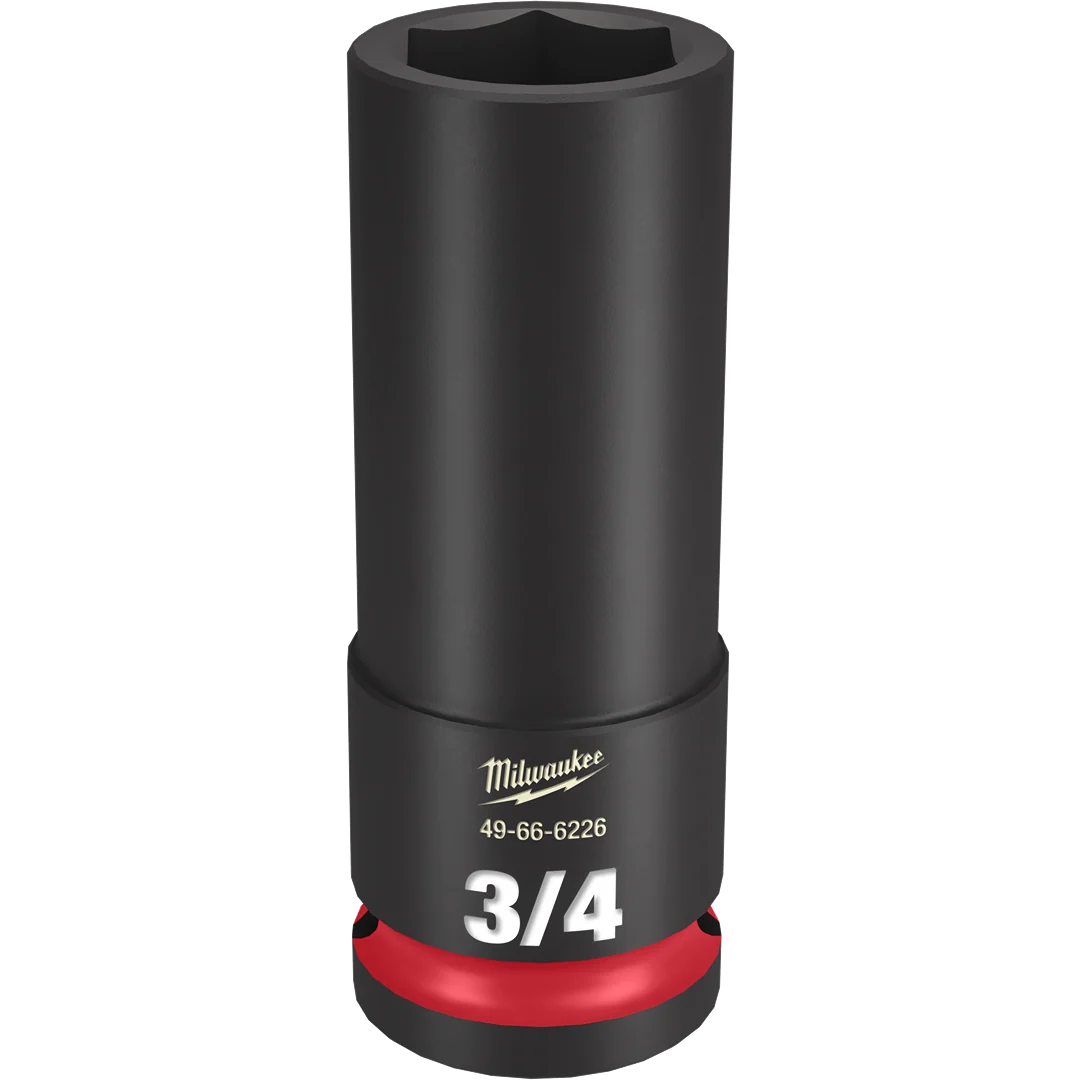Excellent Milwaukee SHOCKWAVE™ Impact Duty™ 1 2 Drive 3 4 Deep 6 Point Socket Enhanced