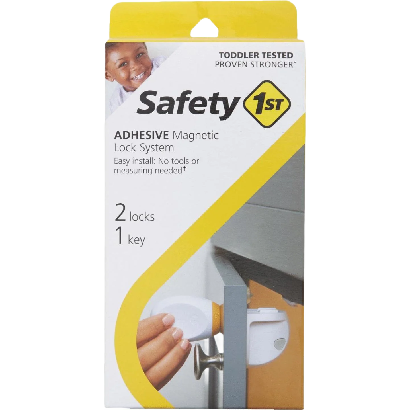 Certified Safety 1st Adhesive Magnetic Lock System 2lock set Trendy
