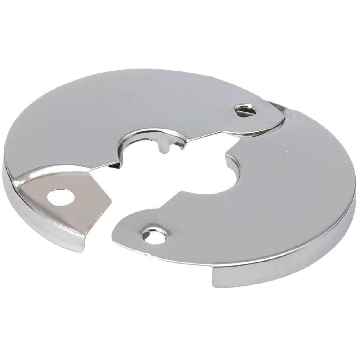 Green B K 1 2 In. IPS .840 Chrome Split Plate Contemporary