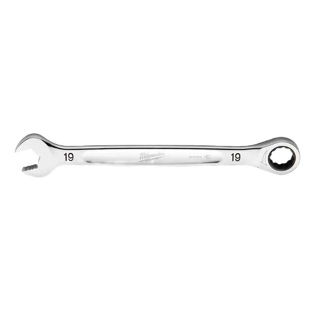 High-Performance Milwaukee 19-mm Metric Ratcheting Combination Wrench Responsible