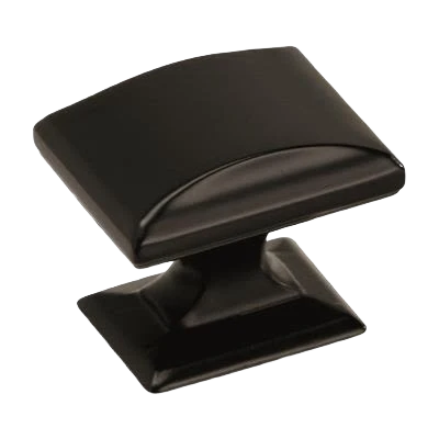 Reusable Amerock Candler 1-1 4 Length Black Bronze Cabinet Knob Innovative