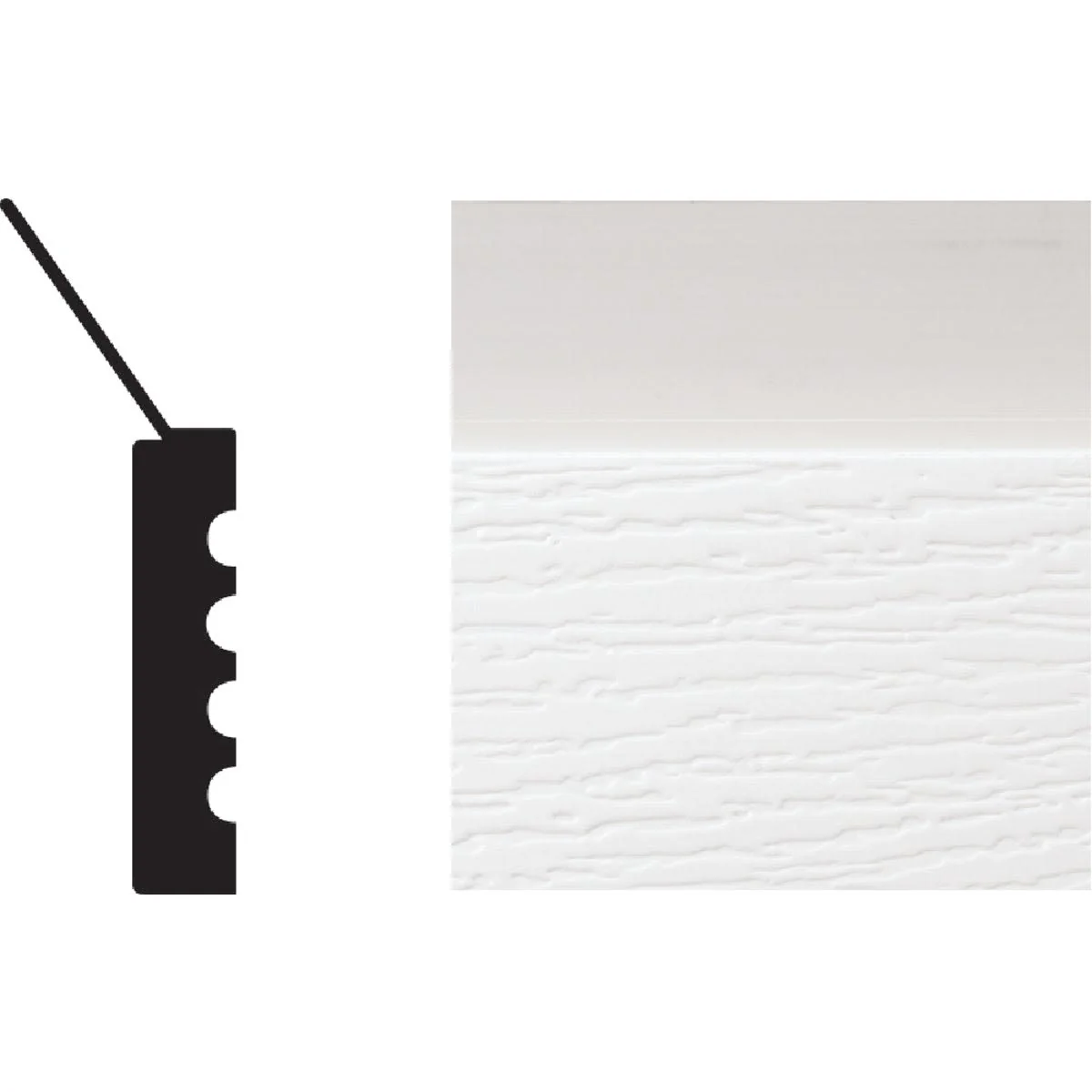 Solid Royal Thermo Stop Weatherstrip Garage Door Stop Fine