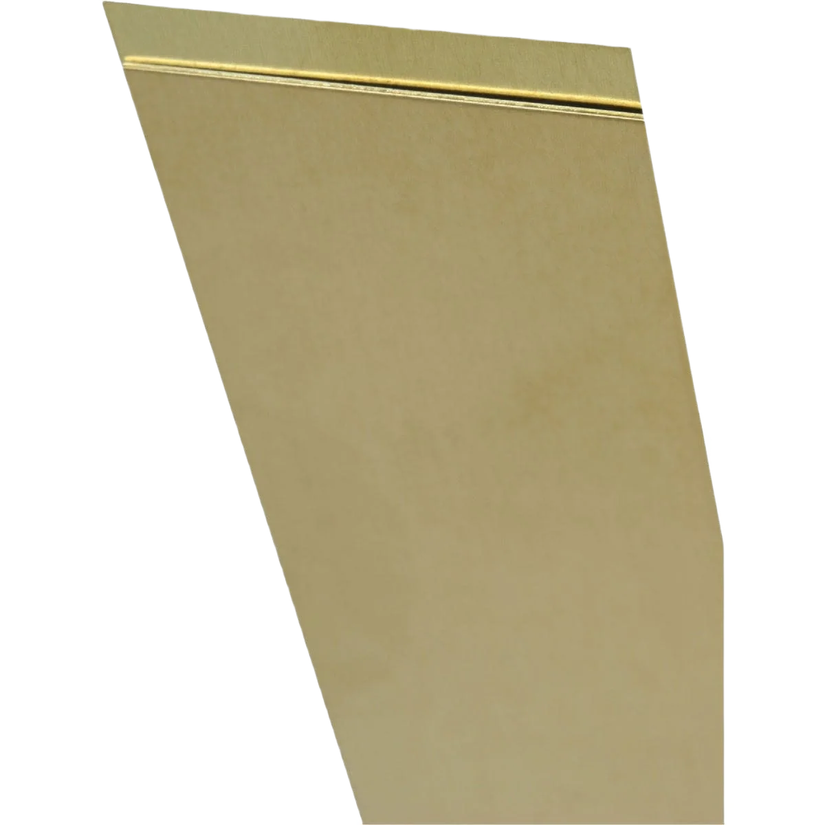 Consistent K S Brass Sheet Stock 4 In. x 10 In. x 0.005 In. Original