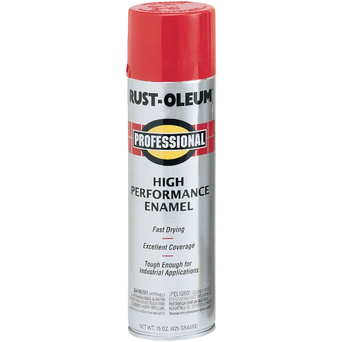 Excellent Rust-Oleum Professional Safety Red High Performance Spray Paint 15 oz. Superior