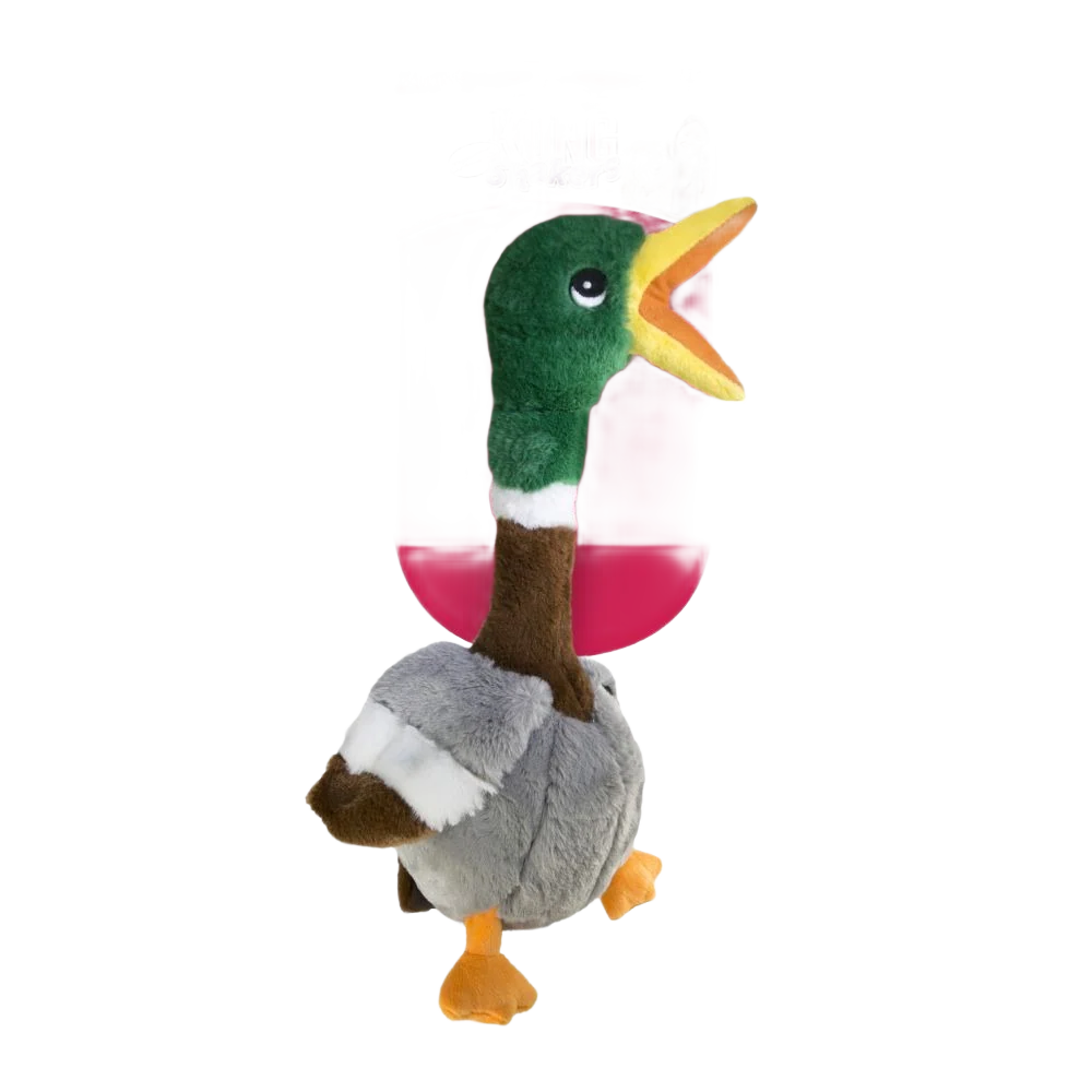 Practical KONG Large Shakers Honkers Duck 18 in. Consistent