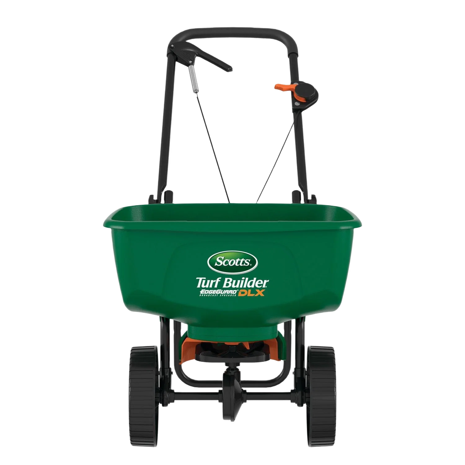 Casual Scotts Turf Builder EdgeGuard DLX Broadcast Spreader Fast