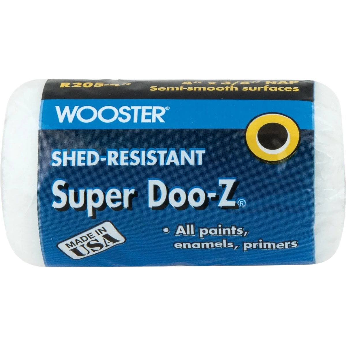 Fine Wooster Super DOO-Z Woven Fabric Roller Cover 4 x 3 8 in. Healthy