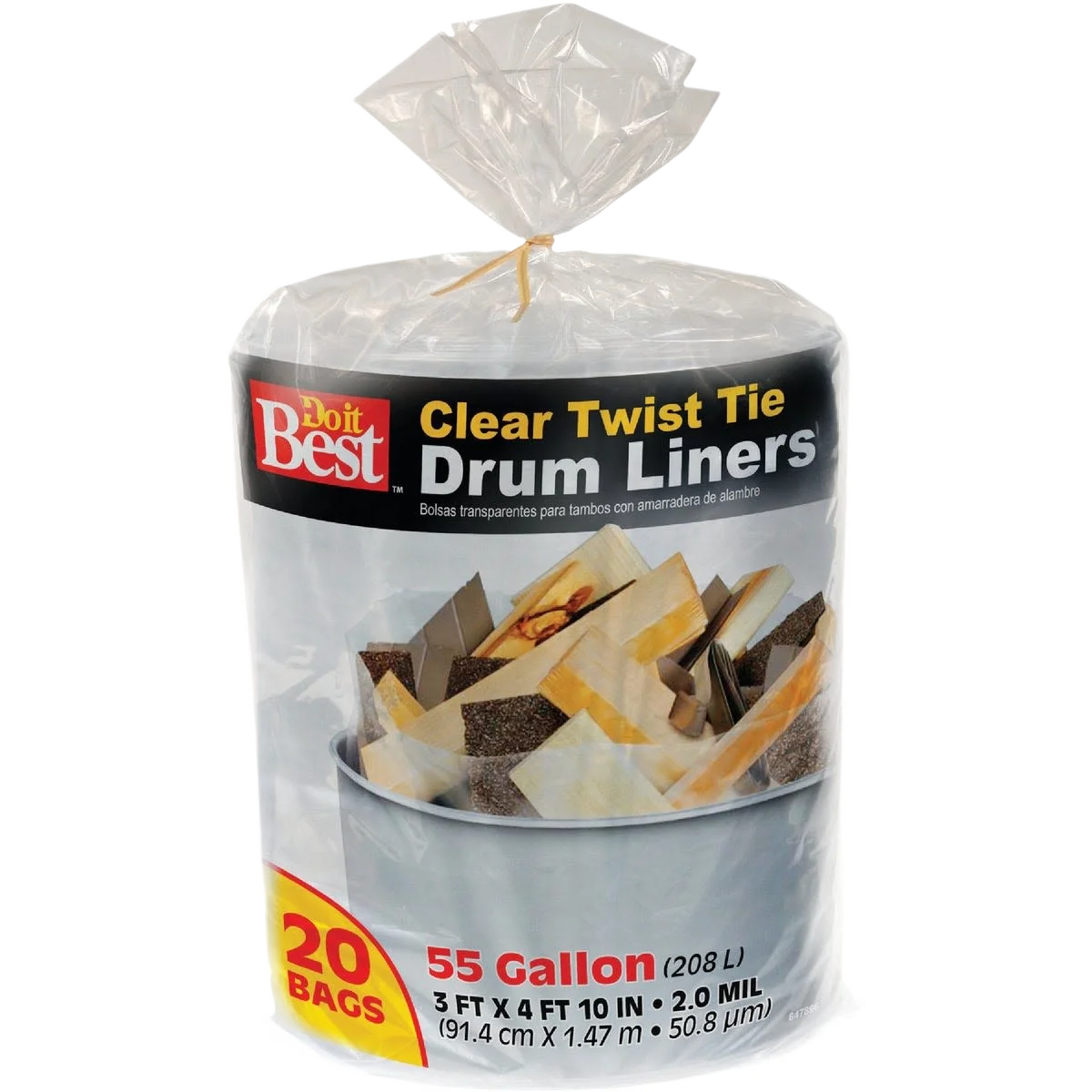 Premium Do it Drum Liner 55 gal. Expertly Made