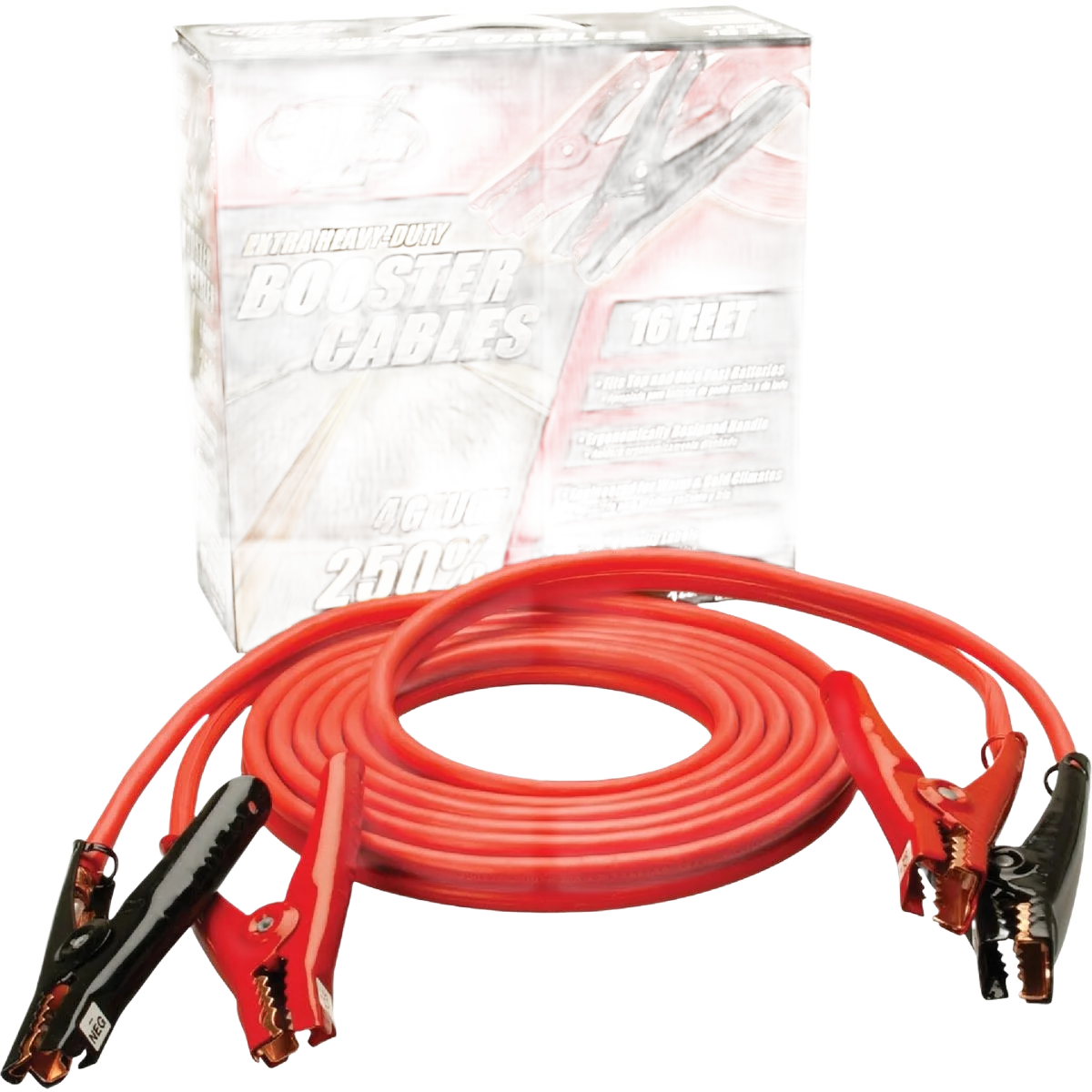 Effective Road Power Extra Heavy-Duty Booster Cable Lightweight