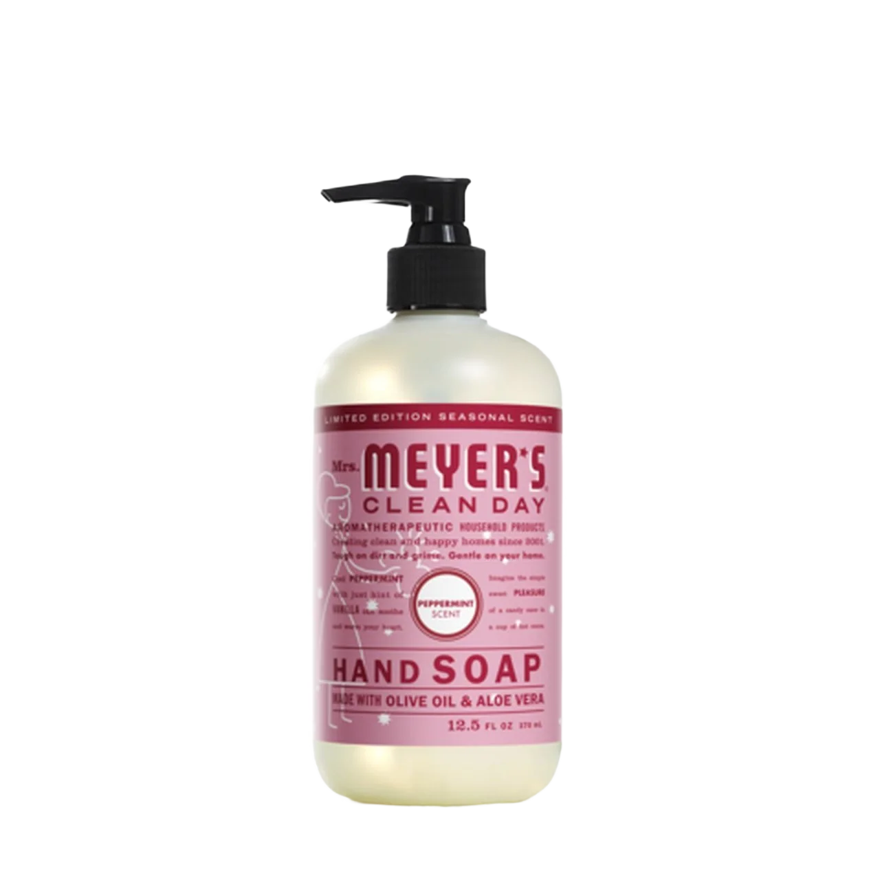 Carefully Designed Mrs. Meyer’s Clean Day Peppermint Liquid Hand Soap 12.5 oz. Powerful