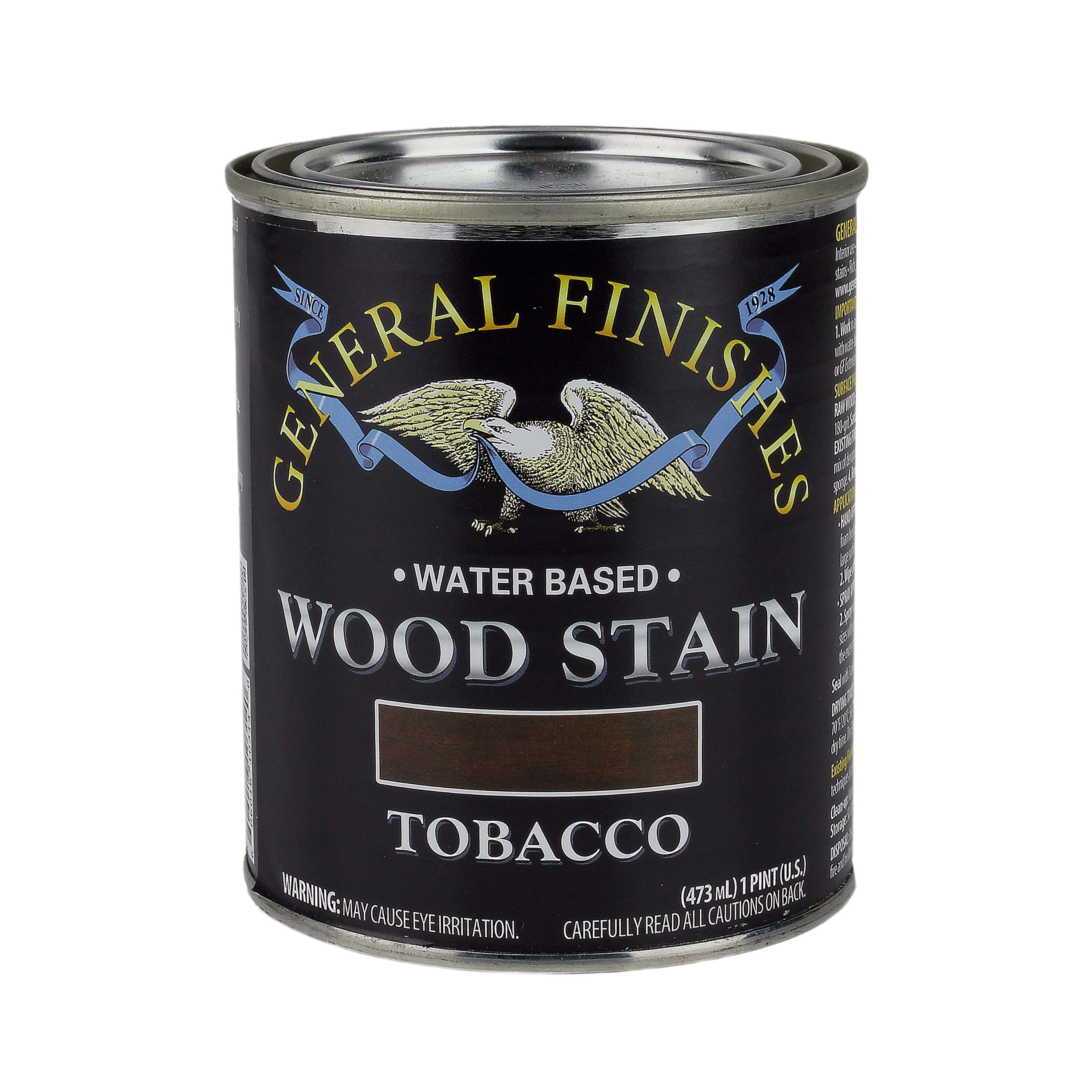 Specialty General Finishes Tobacco Water Based Wood Stain 1 Quart Reliable