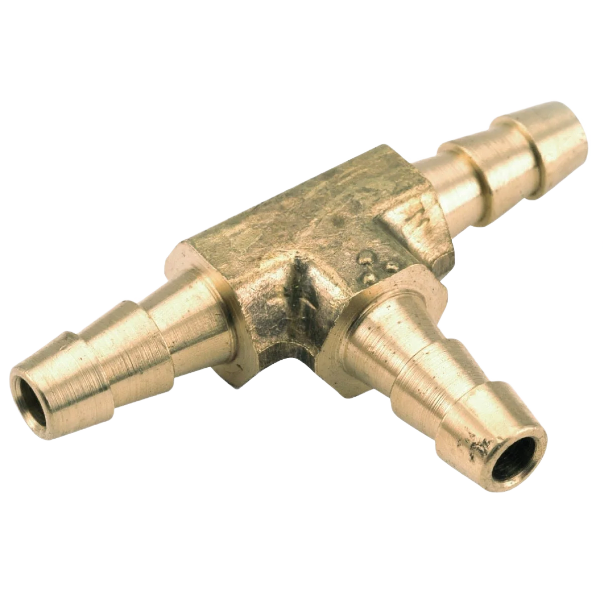 Safe Anderson Metals 1 4 In. ID Brass Hose Barb Insert Tee User-Friendly