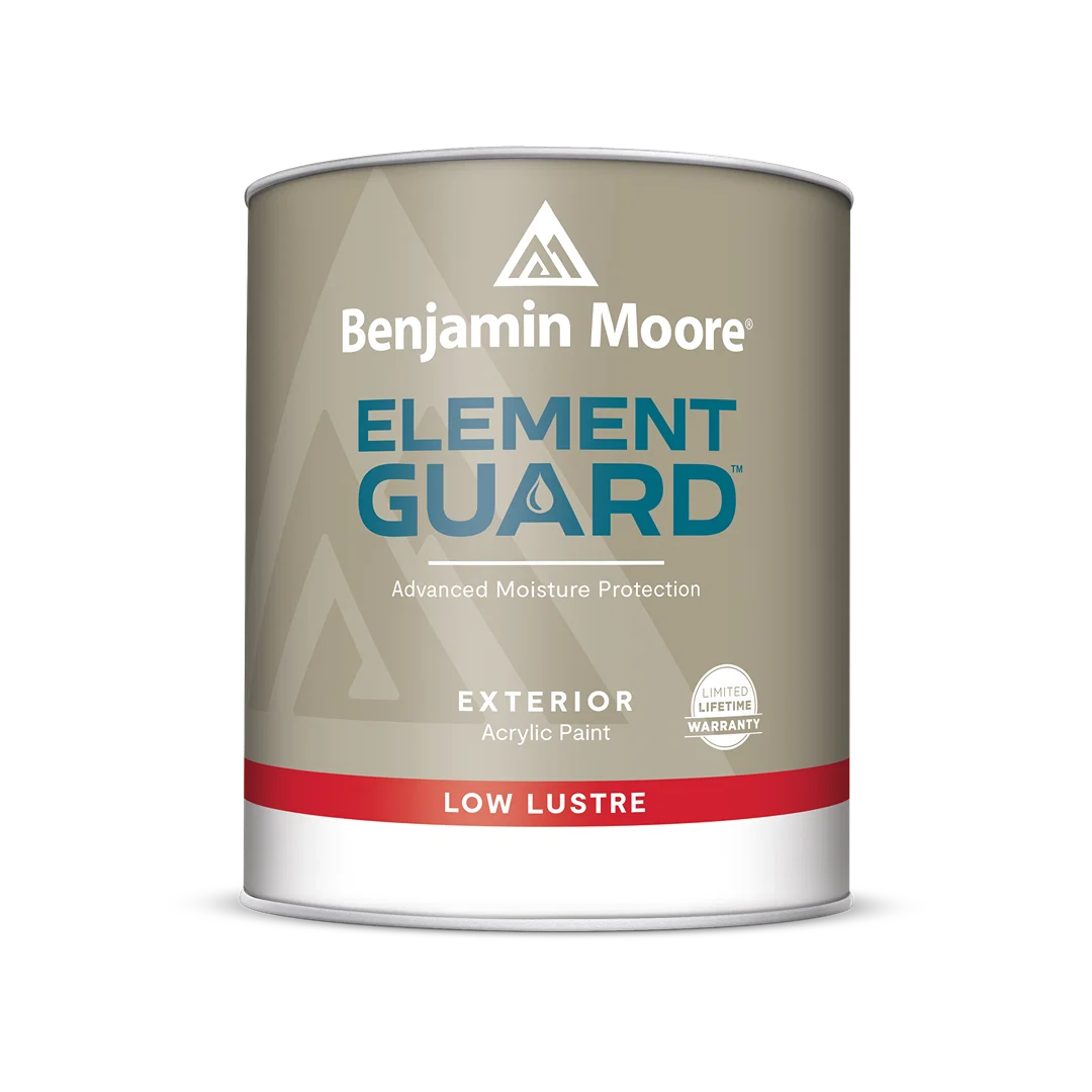 Natural Benjamin Moore Element Guard® Low Lustre Exterior Base 1 Paint 1 Quart Classic