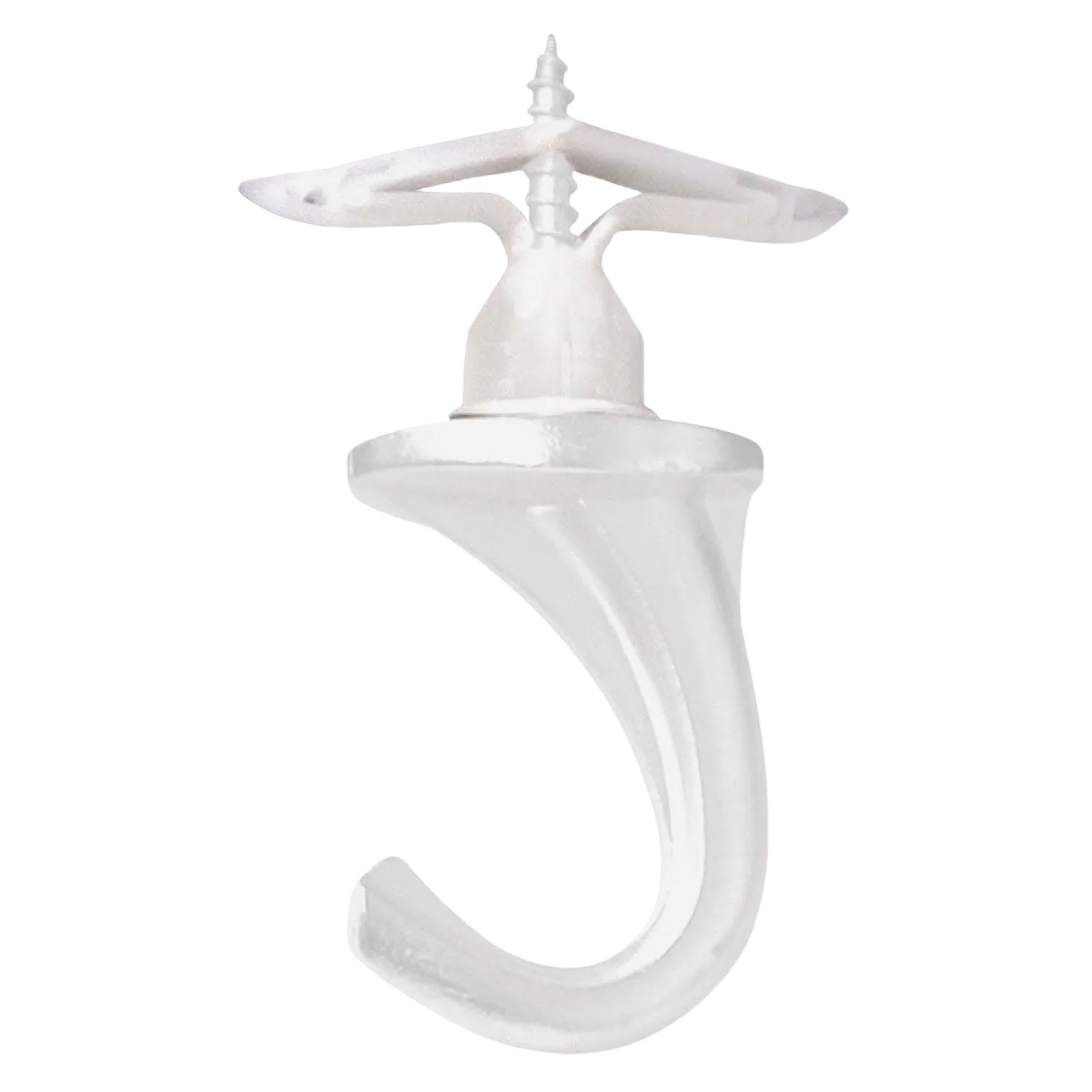 Verified Hillman Cobra White 75 Lb. Ceiling Hook 2-Pack Authentic