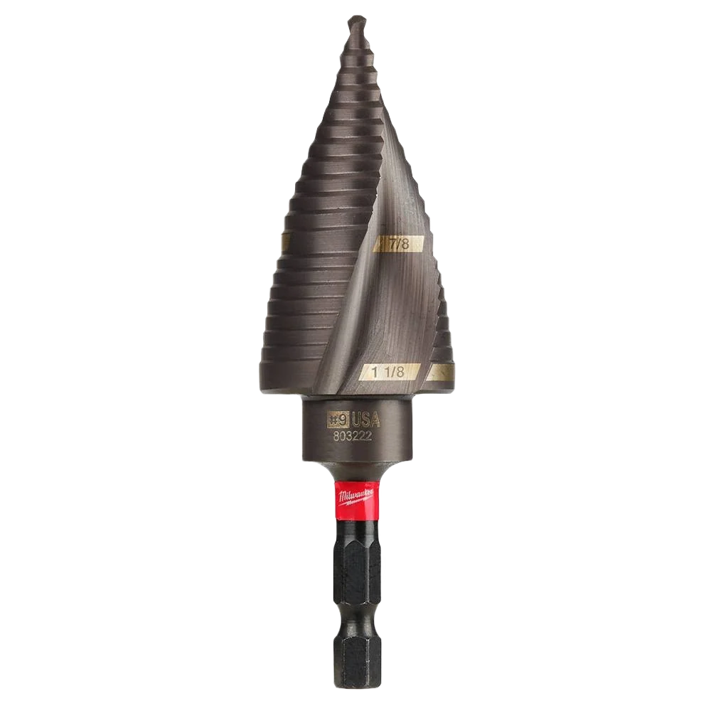 Breathable Milwaukee SHOCKWAVE™ Impact Duty™ 7 8 – 1-1 8 Step Drill Bit Flexible