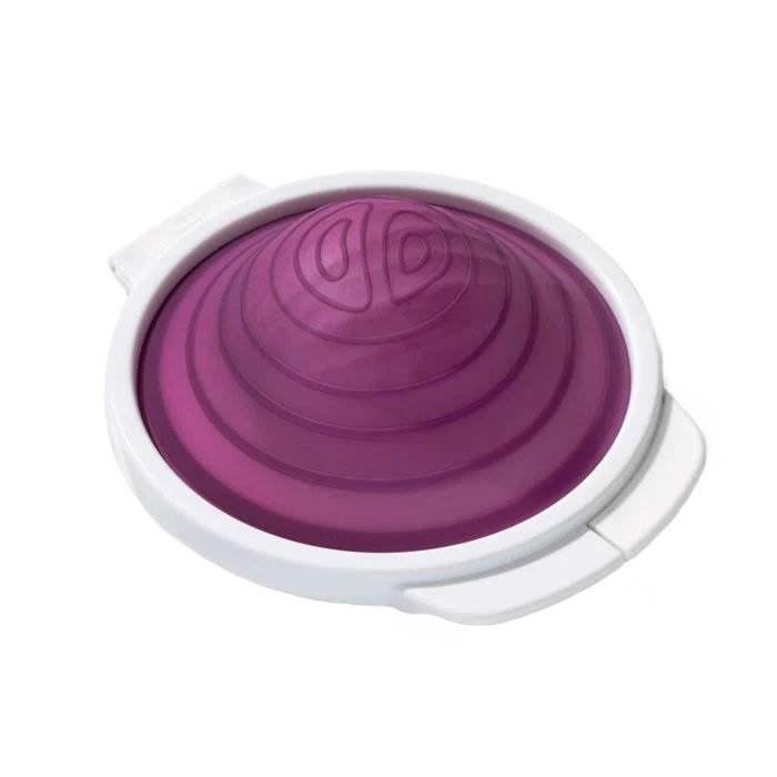 Dependable OXO Cut Keep Silicone Onion Saver 10.2 in. Solid