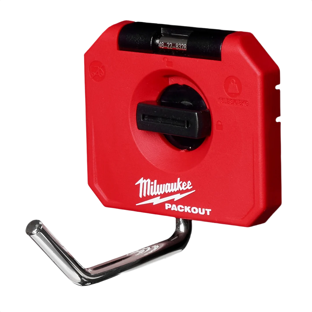 Crafted Milwaukee PACKOUT™ 4 Single Straight Hook Outstanding