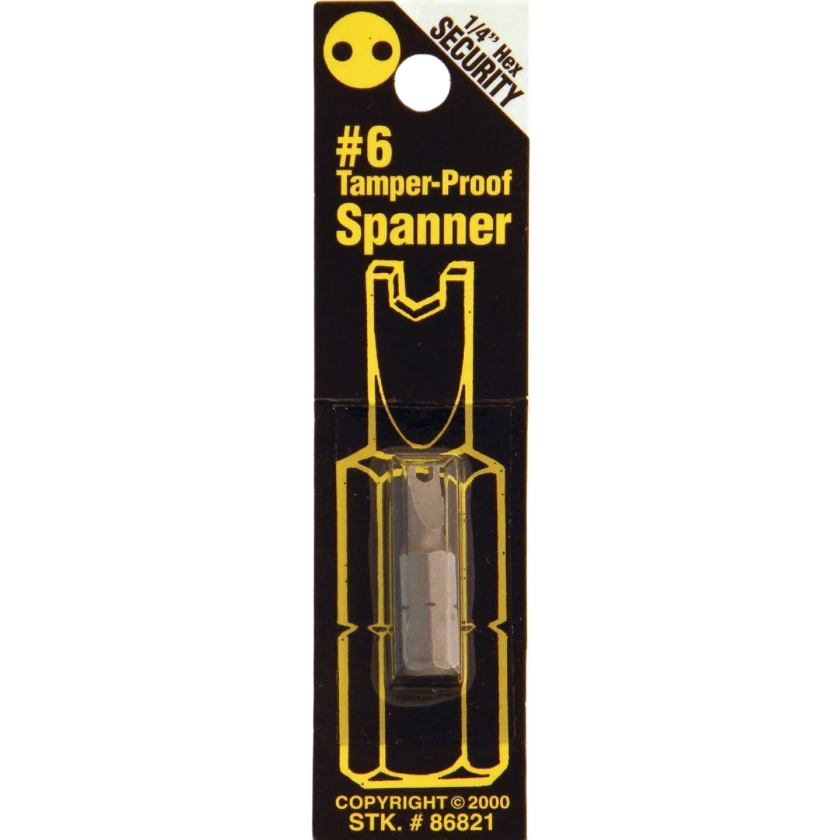 Detailed Way Tools 6 Tamper-Proof Spanner Security Bit Top-Quality