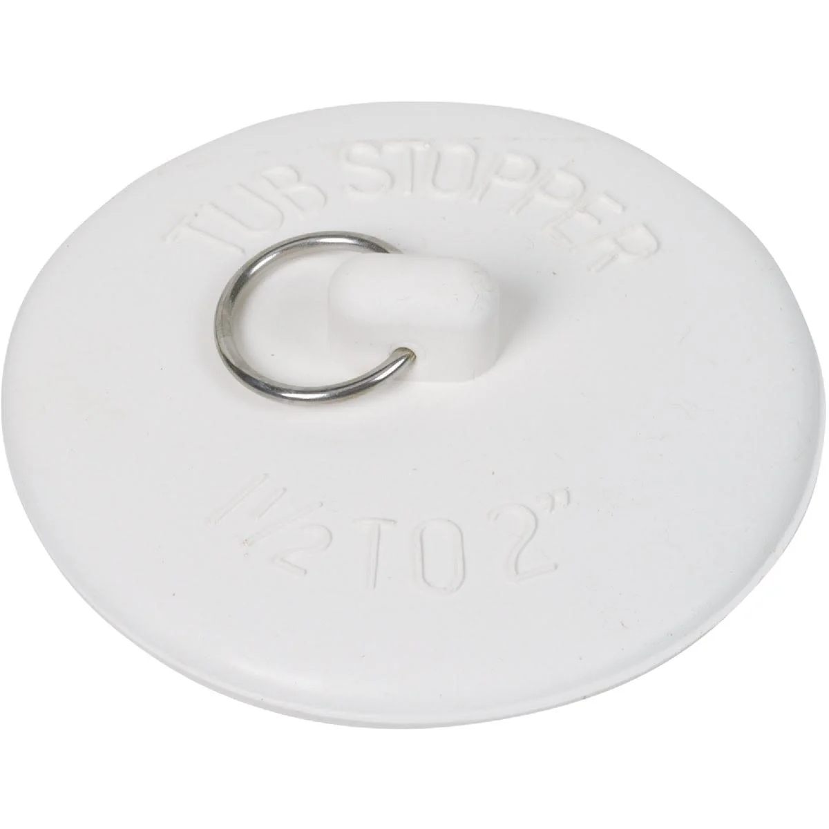 Innovative Do it White Round Bathtub Drain Stopper Carefully Designed
