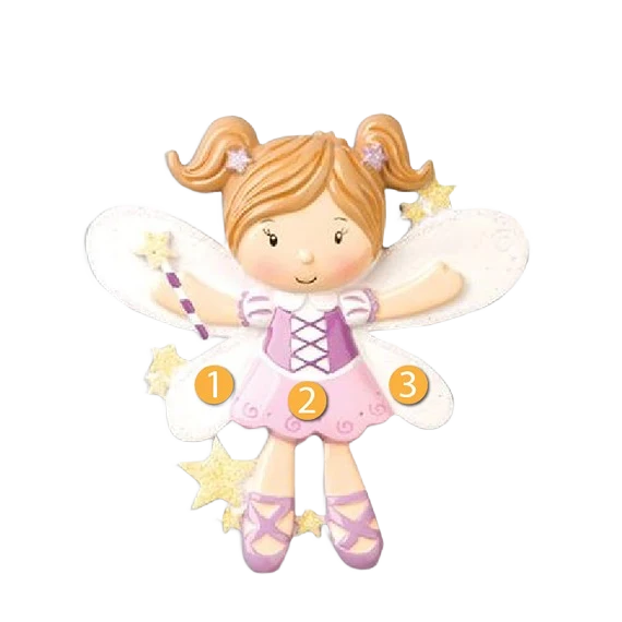 Sophisticated PolarX Personalized Fairy Ornament Top-Quality