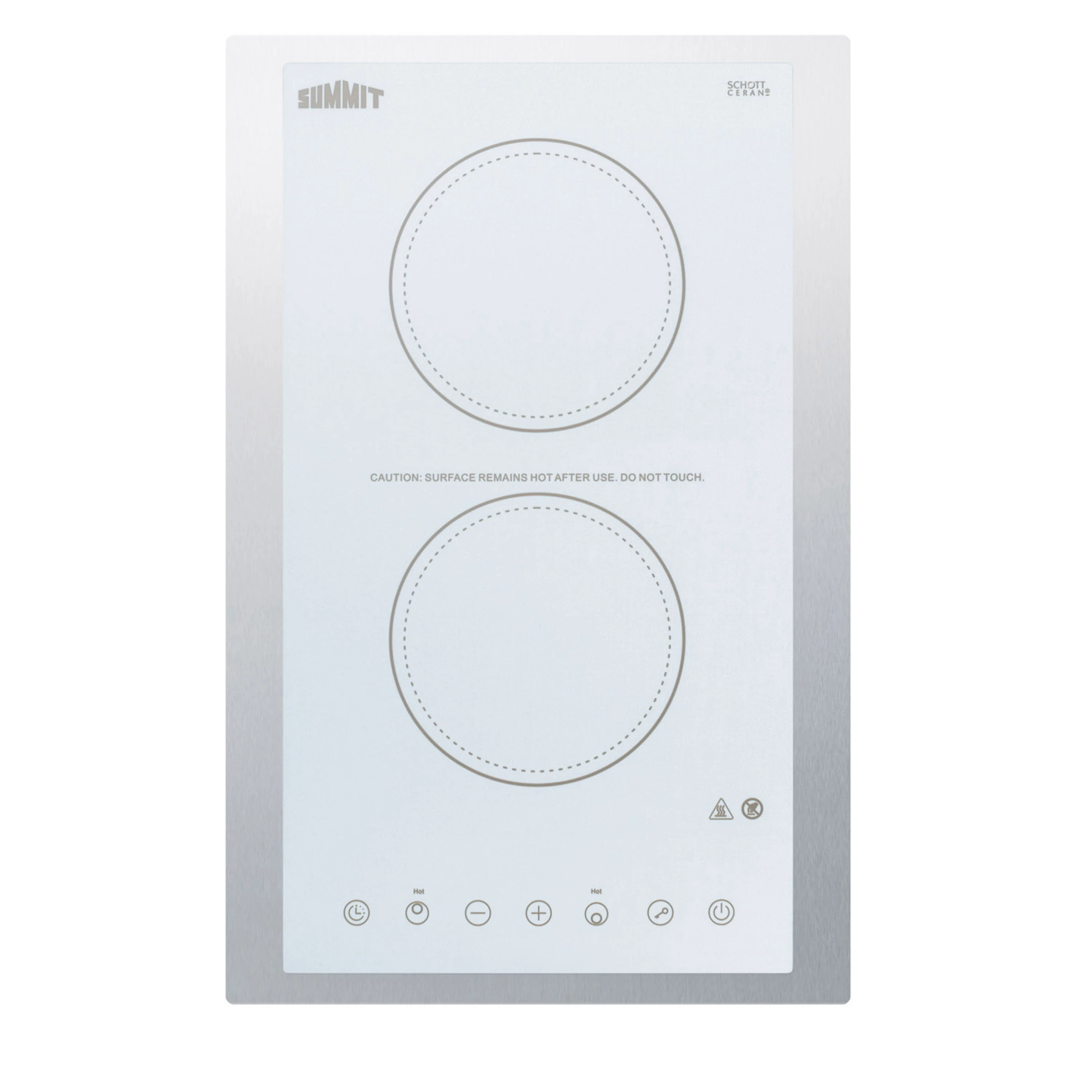 Smart 15 Wide 115V 2-Burner Radiant Cooktop Outstanding