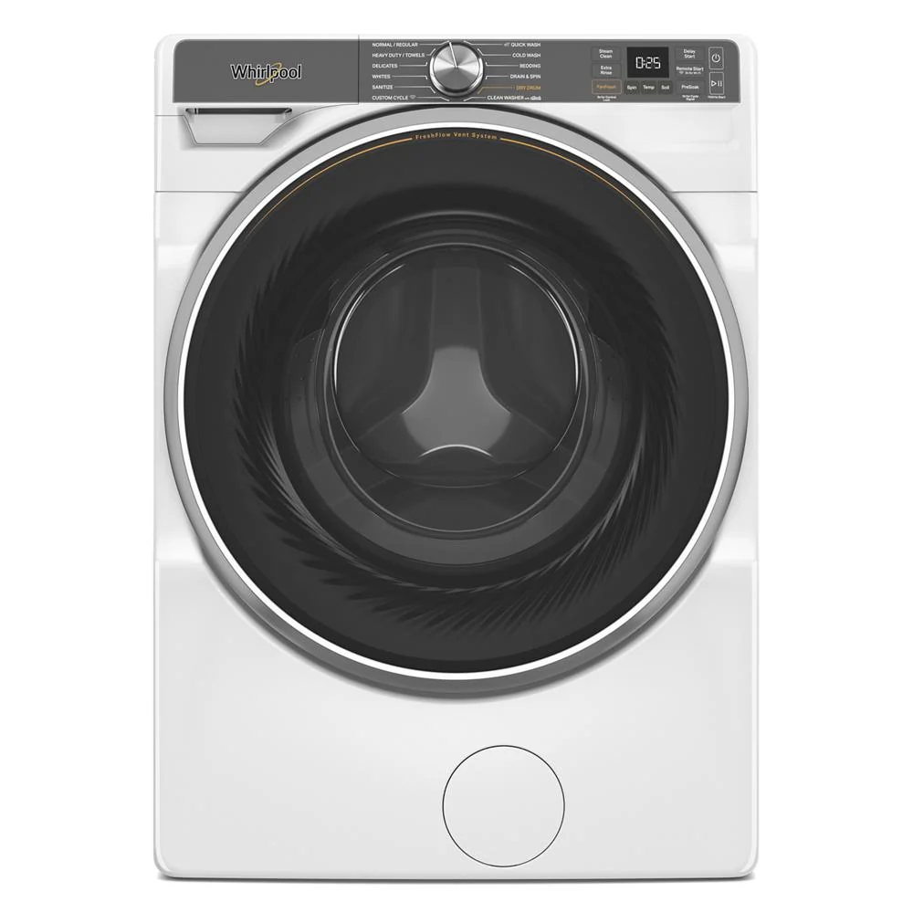 Consistent 5.0 cu. ft. Smart Front Load ENERGY STAR® Washer with FreshFlow™ Vent System and Intelligent Wash Green