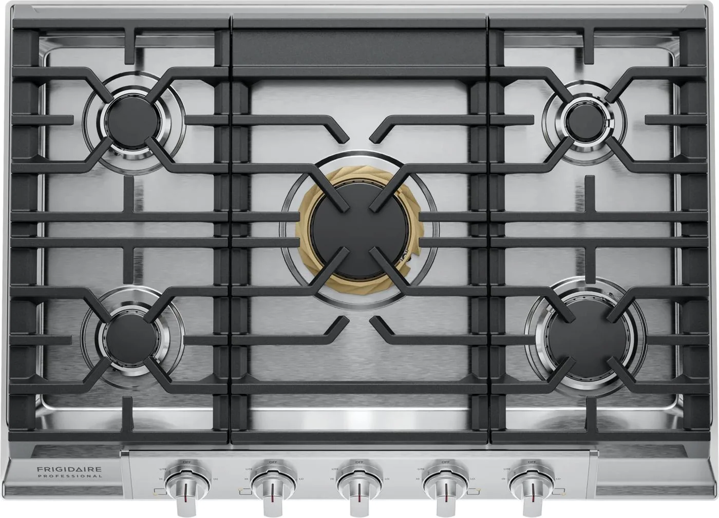 Safe 30 Gas Cooktop with PowerPlus User-Friendly
