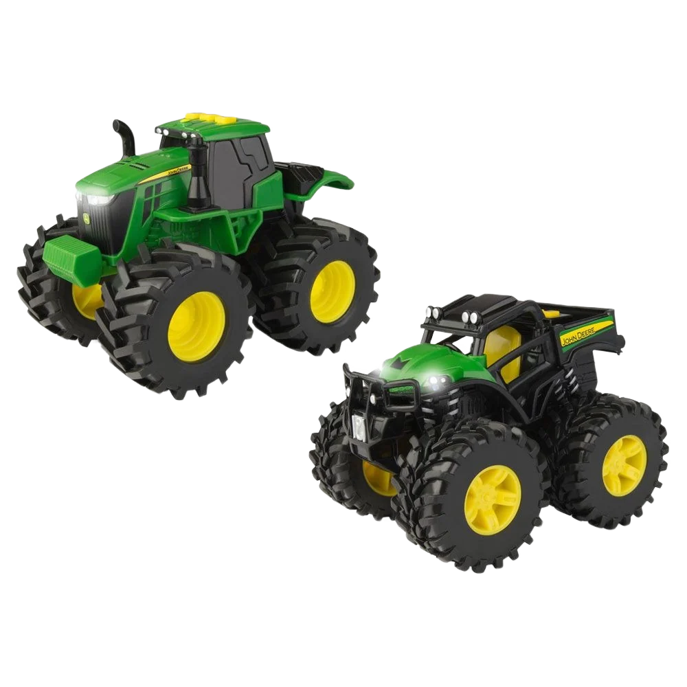 Solid John Deere 6 in. Monster Treads 2-Pack High-Quality
