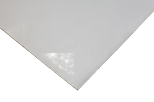 Contemporary 6mm x 4 x 8 in. Melamine – One Side White Smooth