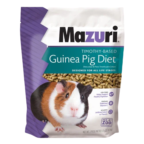 Innovative Mazuri Timothy-Based Guinea Pig Diets 5 lb. Detailed