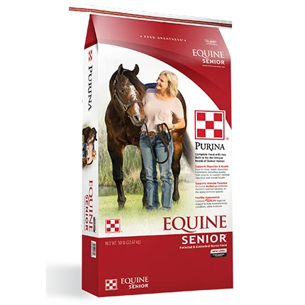 Innovative Purina Equine Senior Horse Feed 50 lb. Smooth