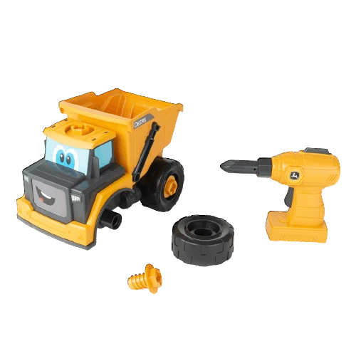 Carefully Designed Tomy John Deere Build-A-Buddy™ Dump Truck with Toy Drill Fine