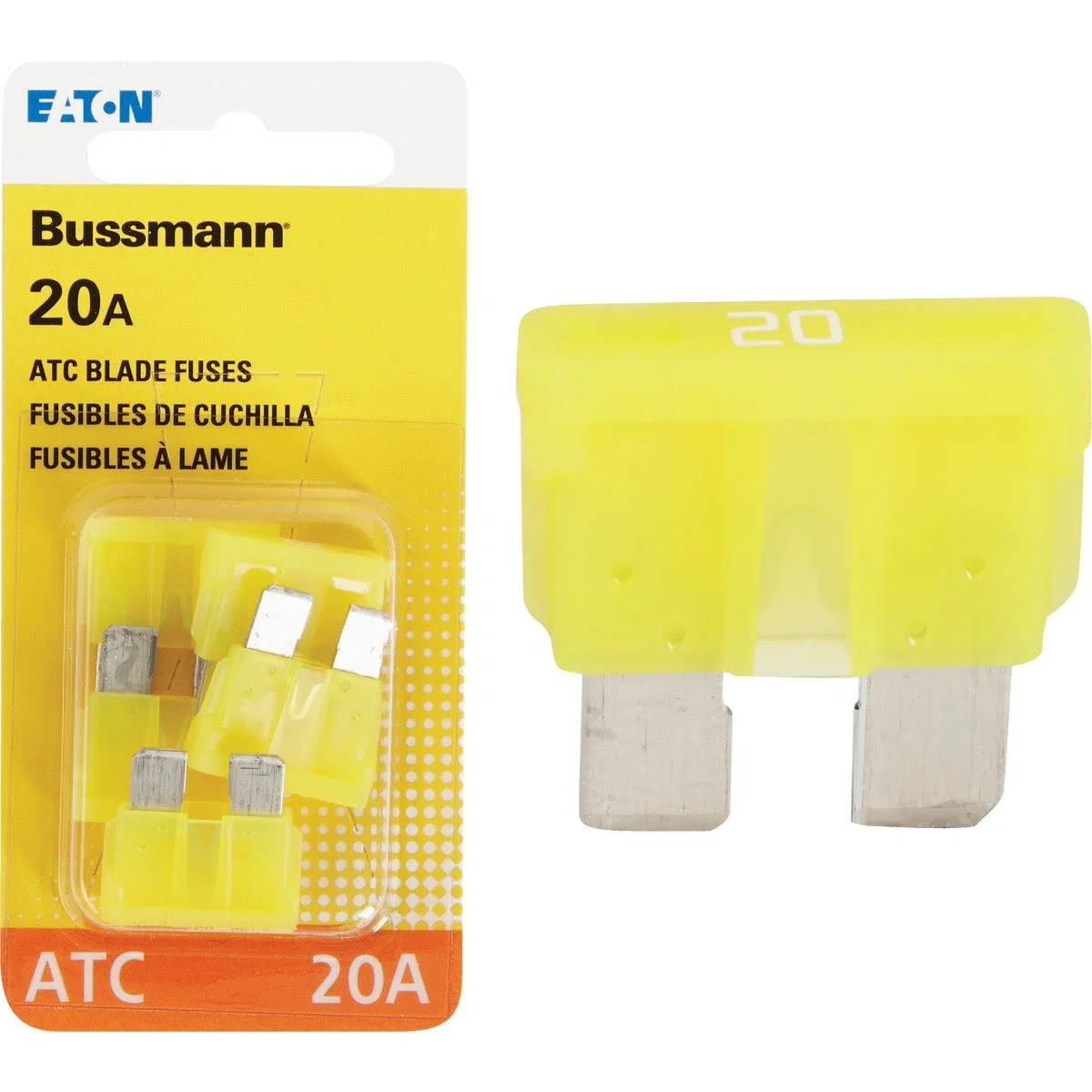 Exclusive Bussmann Fuses 20A Blade-Type Automotive Fuse 4-Pack Verified