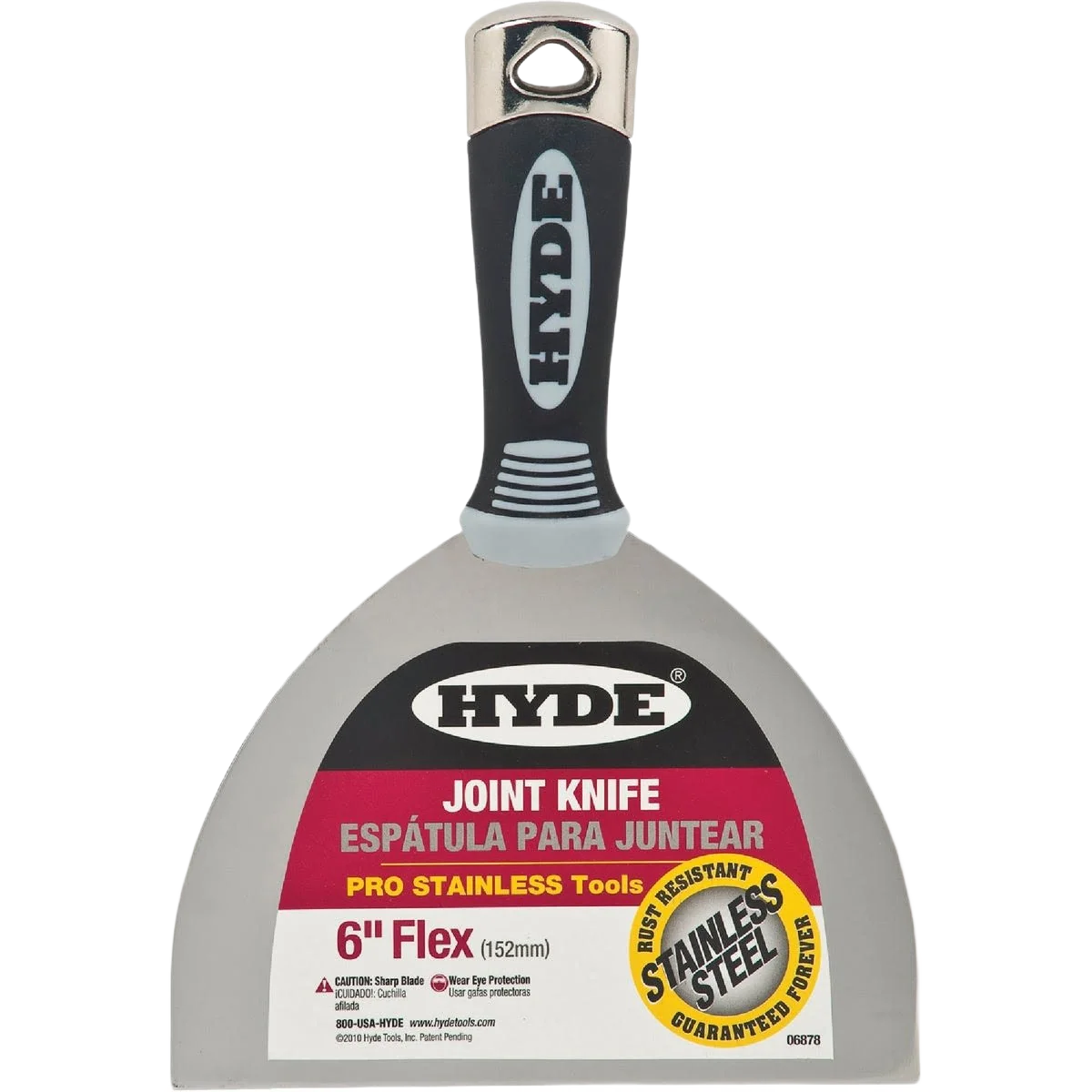 Excellent Hyde Pro Stainless Flex Joint Knife 6 in. Effective