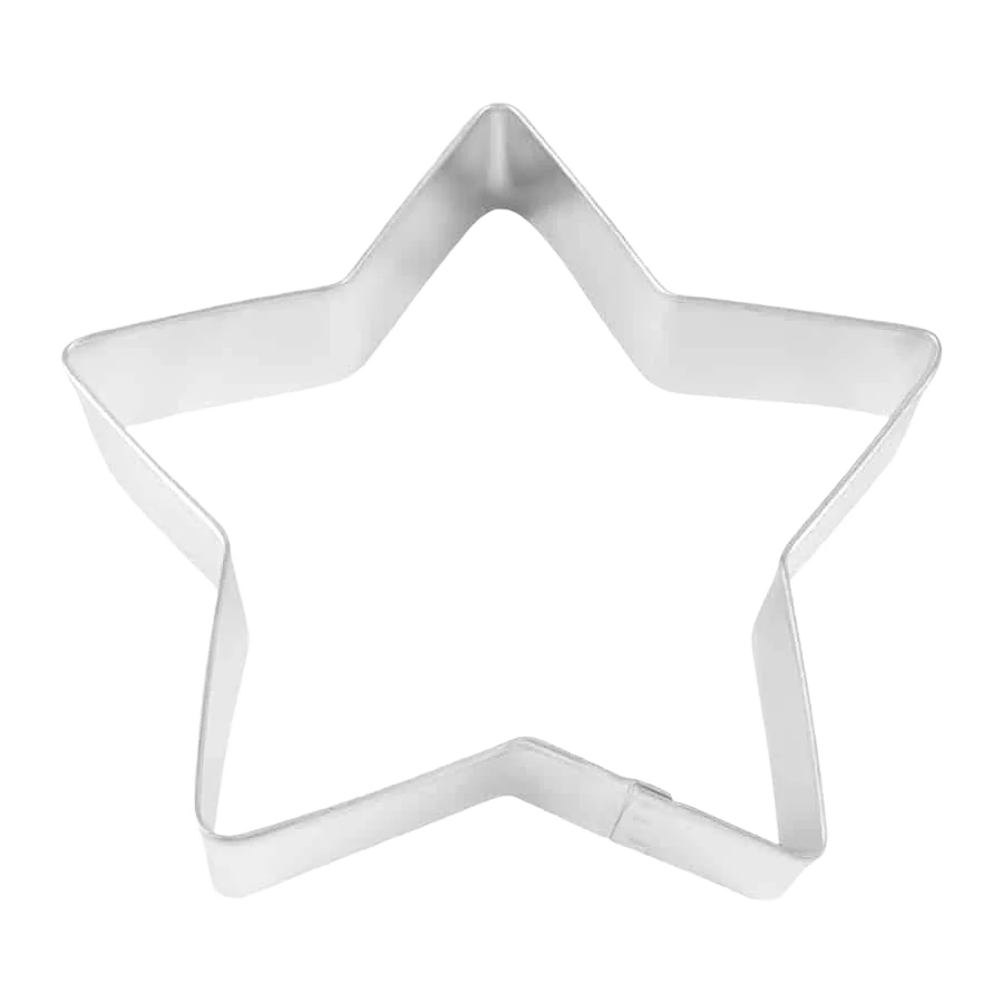 Flexible R M International Star Cookie Cutter 4.5 in. Original