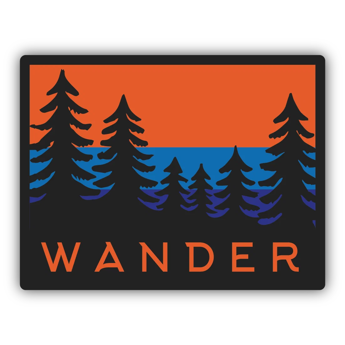 Reusable Stickers Northwest Wander Sticker Pure