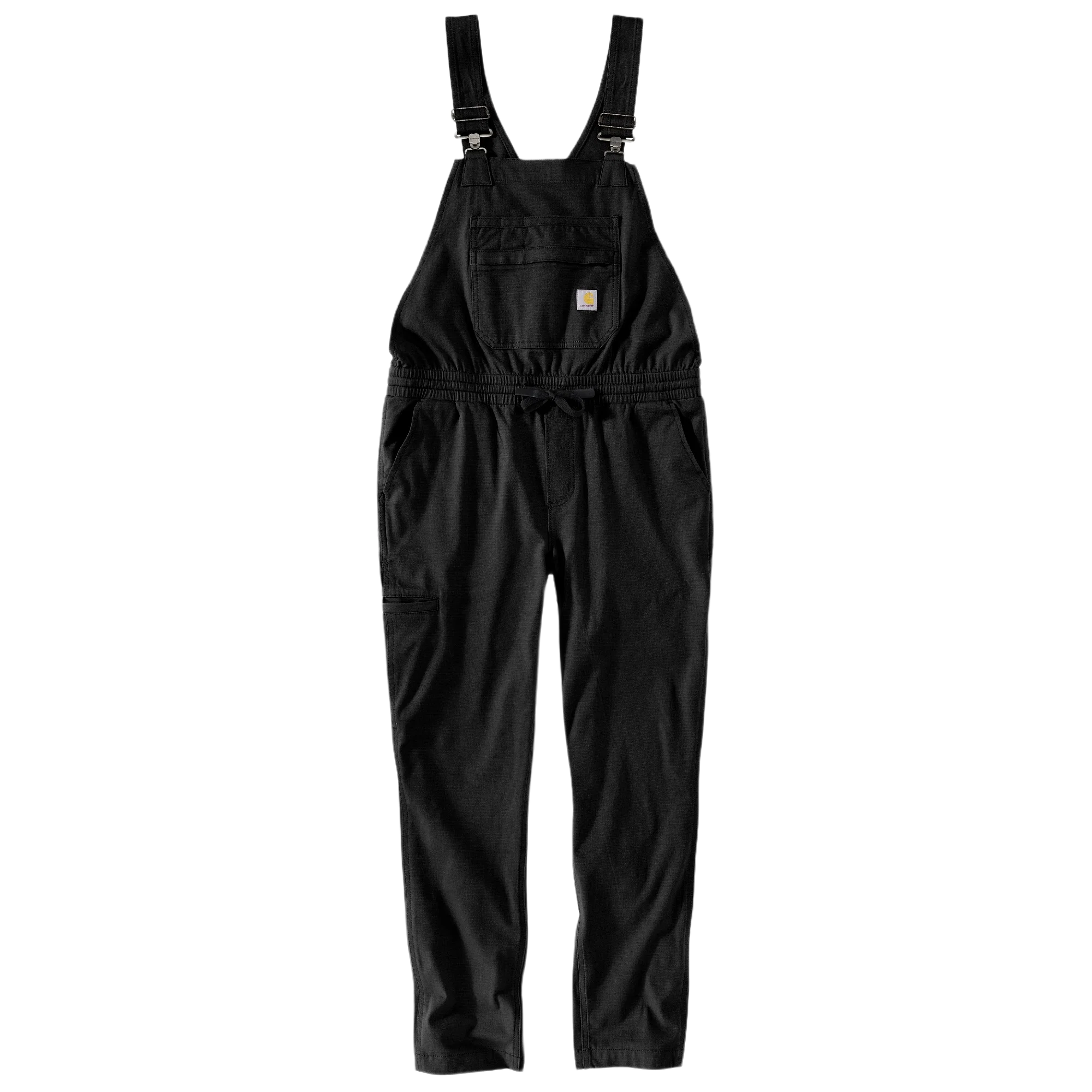 First-Class Carhartt Women’s XS Black Force Ripstop Bib Overalls Relaxed