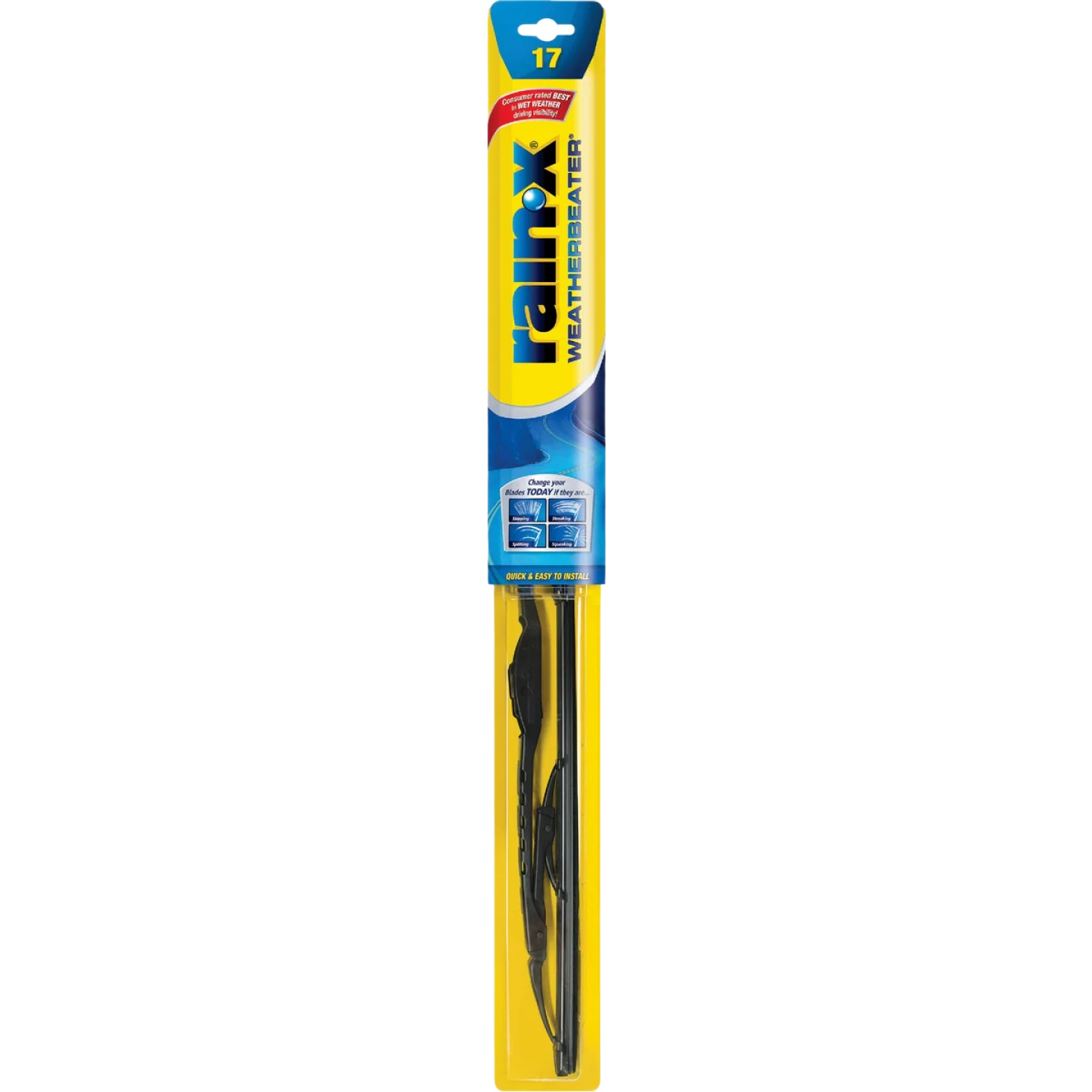 Luxury Rain-X Weatherbeater Wiper Blade 17 in. Prestigious