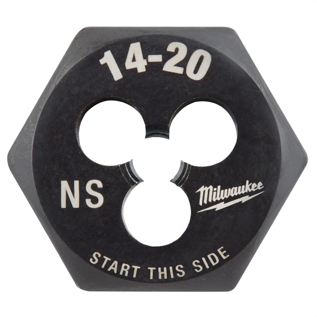 Innovative Milwaukee 14-20 NS 1 Hex Threading Die Traditional