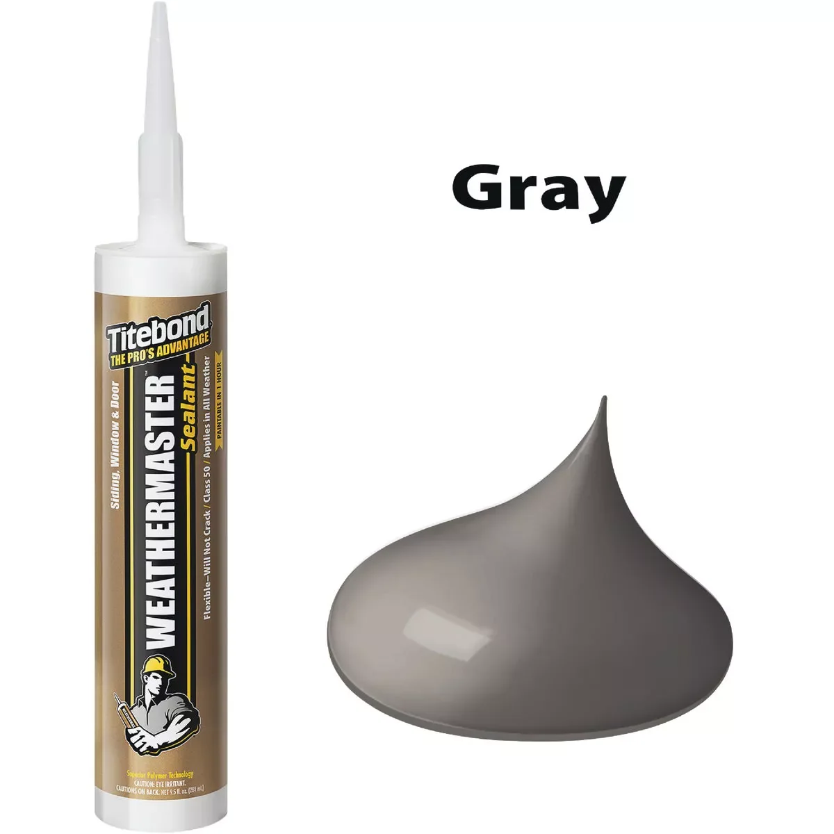 Proven Titebond WeatherMaster 10 oz. Polymer Sealant 46601 Gray Exclusive