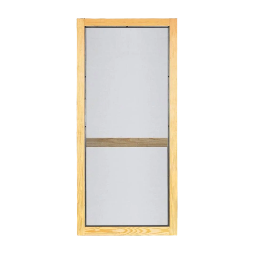 Powerful Screen Tight Woodcraft 36 in. Wood Screen Door Versatile